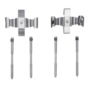 Dodge Durango Disc Brake Hardware Kit - Rear - R1 Concepts - `18-`25 Dodge Durango Disc Brake Hardware Kit - Rear - R1 Concepts - `18-`25